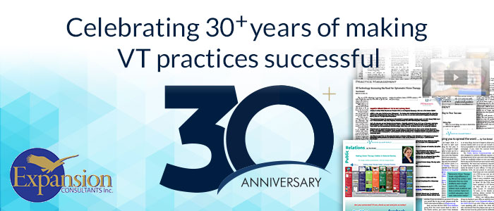 Celebrating 30+ years of making VT practices successful